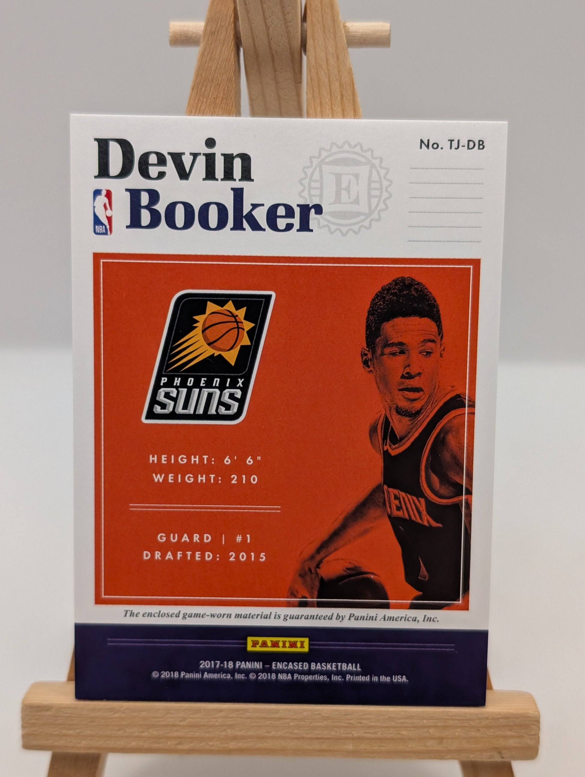 2017 Encased Basketball Triple Patch /99 Devin Booker Suns FRENLY BRICKS - Open 7 Days