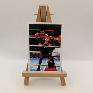 1987 A Question Of Sport UK Mike Tyson Rookie Card Boxing RC The Hangover Movie FRENLY BRICKS - Open 7 Days
