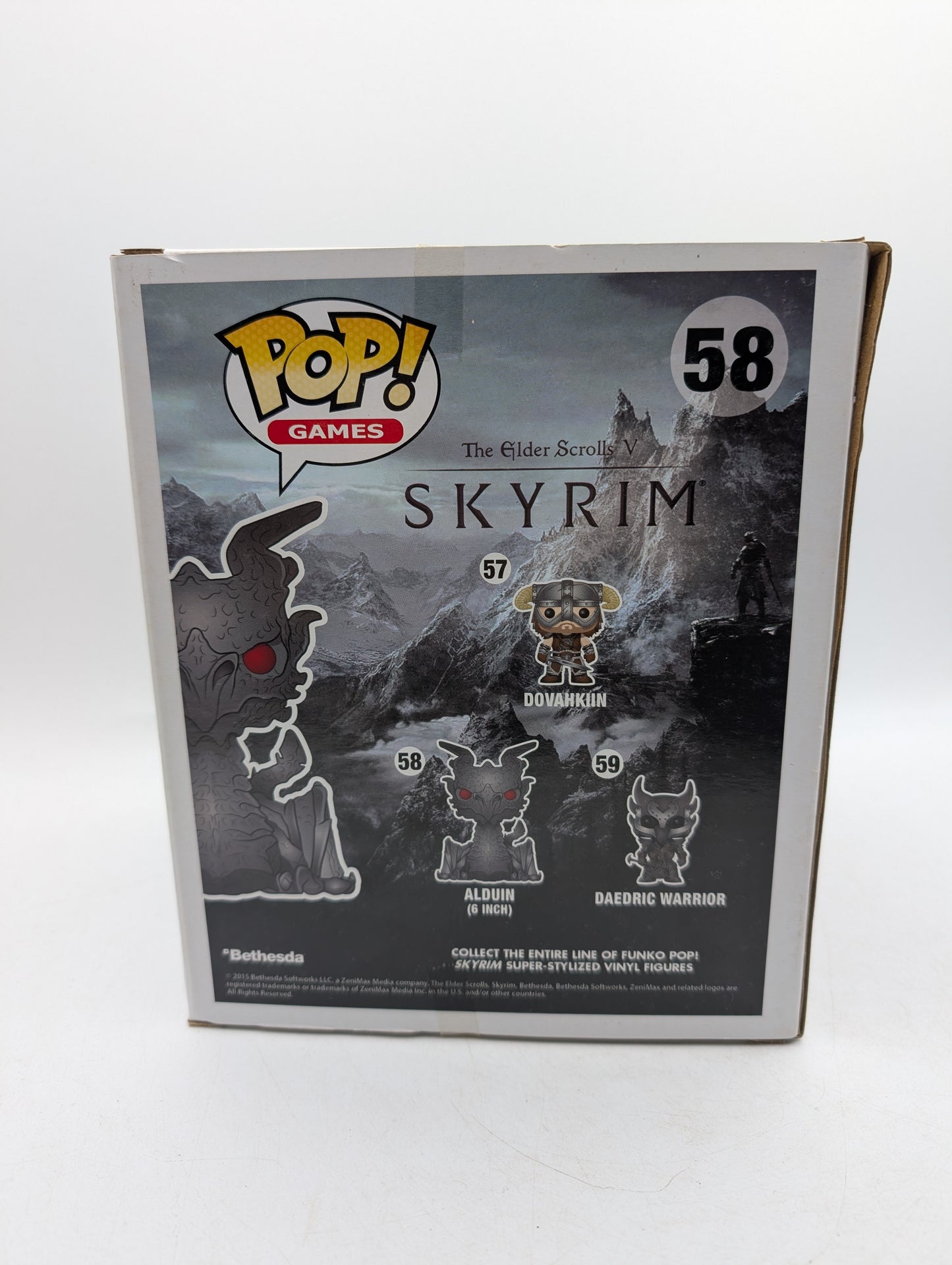 Funko POP! Skyrim Alduin #58 Vinyl Figure