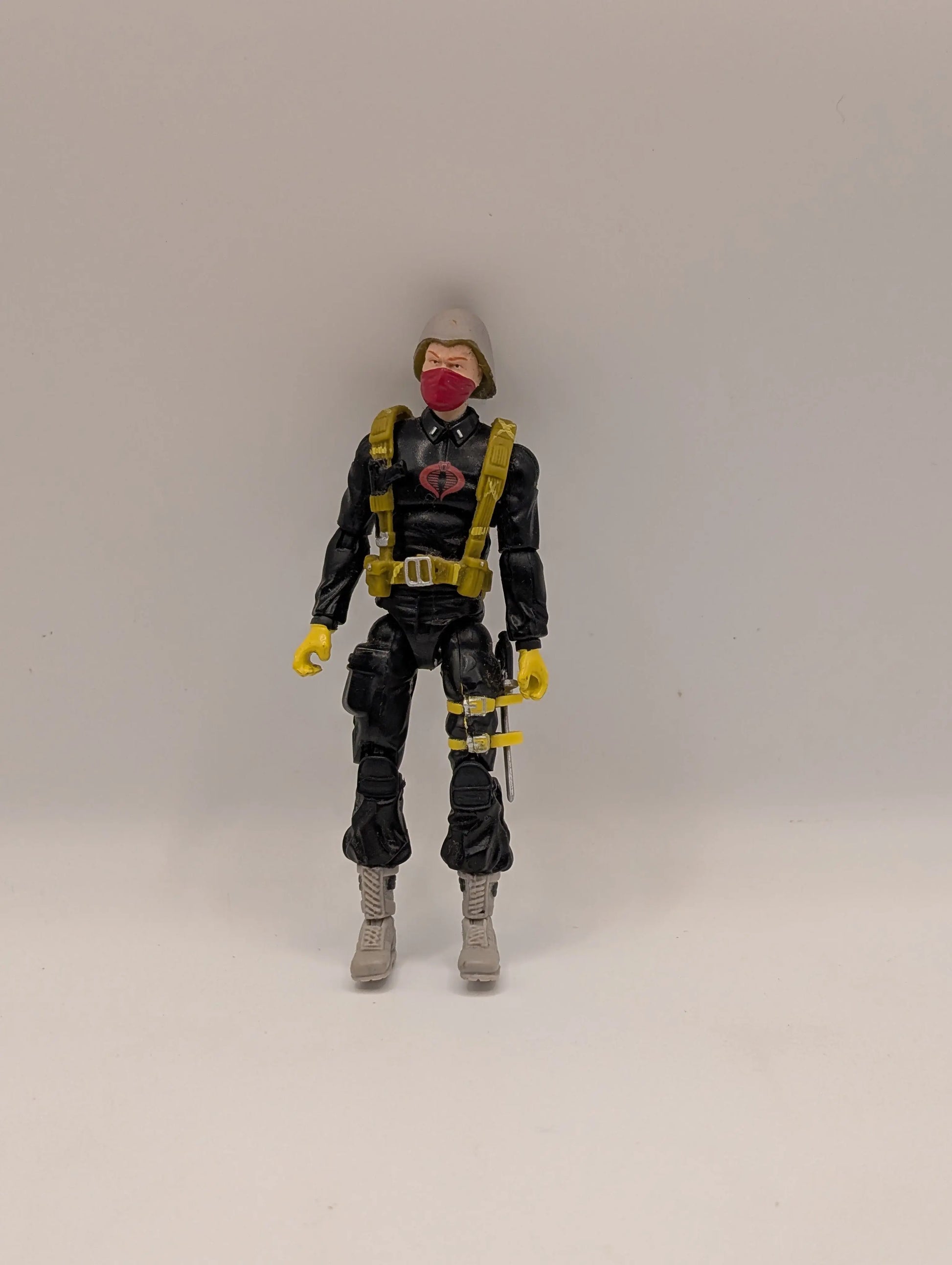 2008 PYTHON OFFICER (V2) Python Patrol Officer G.I. Joe 3 3/4 inch Figure FRENLY BRICKS - Open 7 Days