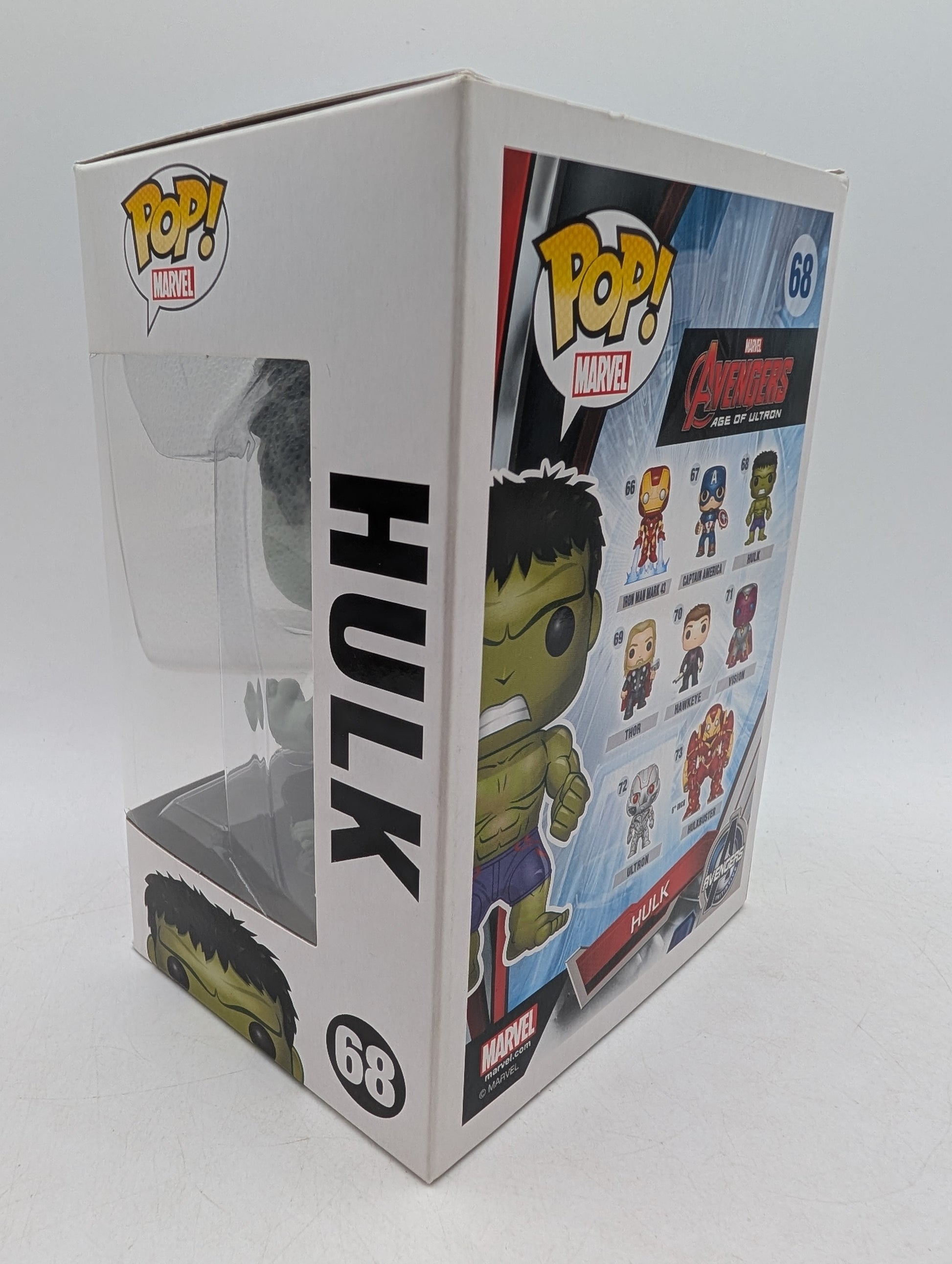 Funko POP! Avengers Age of Ultron Hulk #68 Vinyl Figure image 4