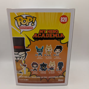 Funko Pop  # 820 Mr Compress  My Hero Academia   Limited Edition FRENLY BRICKS - Open 7 Days