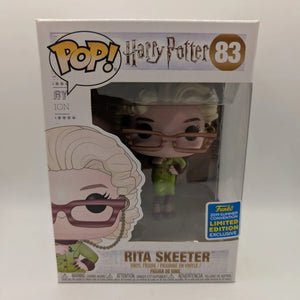 Rita Skeeter 2019 Summer Convention - Harry Potter - Funko POP! Vinyl - #83 FRENLY BRICKS - Open 7 Days