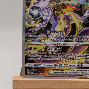 Mewtwo VSTAR GG44/GG70 - Crown Zenith Galarian Gallery Pokemon TCG - NM Card FRENLY BRICKS - Open 7 Days