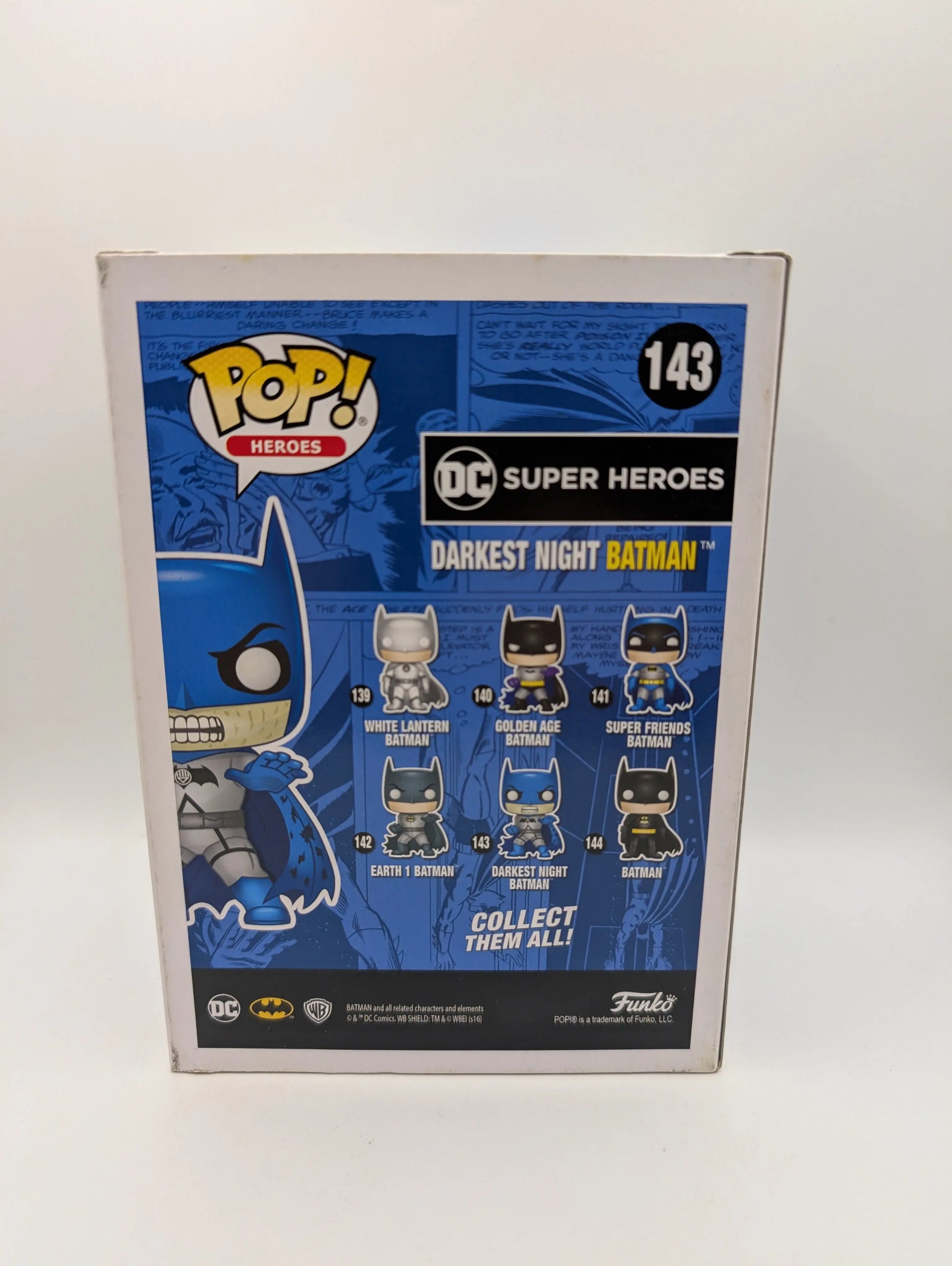 Funko Pop DC Super Heroes Darkest Night Batman 143 Vinyl Figure FRENLY BRICKS - Open 7 Days