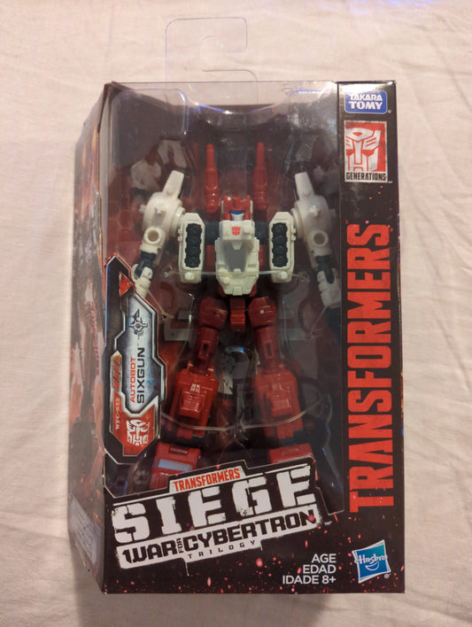 Hasbro Transformers Generations War for Cybertron SIEGE deluxe SIXGUN FRENLY BRICKS - Open 7 Days