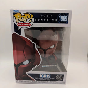Funko Pop! Vinyl: Solo Leveling - Igris #1985 CHASE FRENLY BRICKS - Open 7 Days