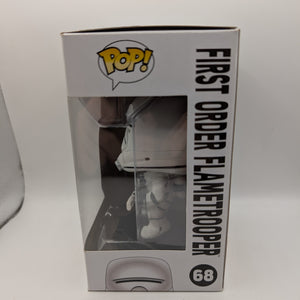 Funko Pop! Star Wars -First Order Flametrooper #68 FRENLY BRICKS - Open 7 Days