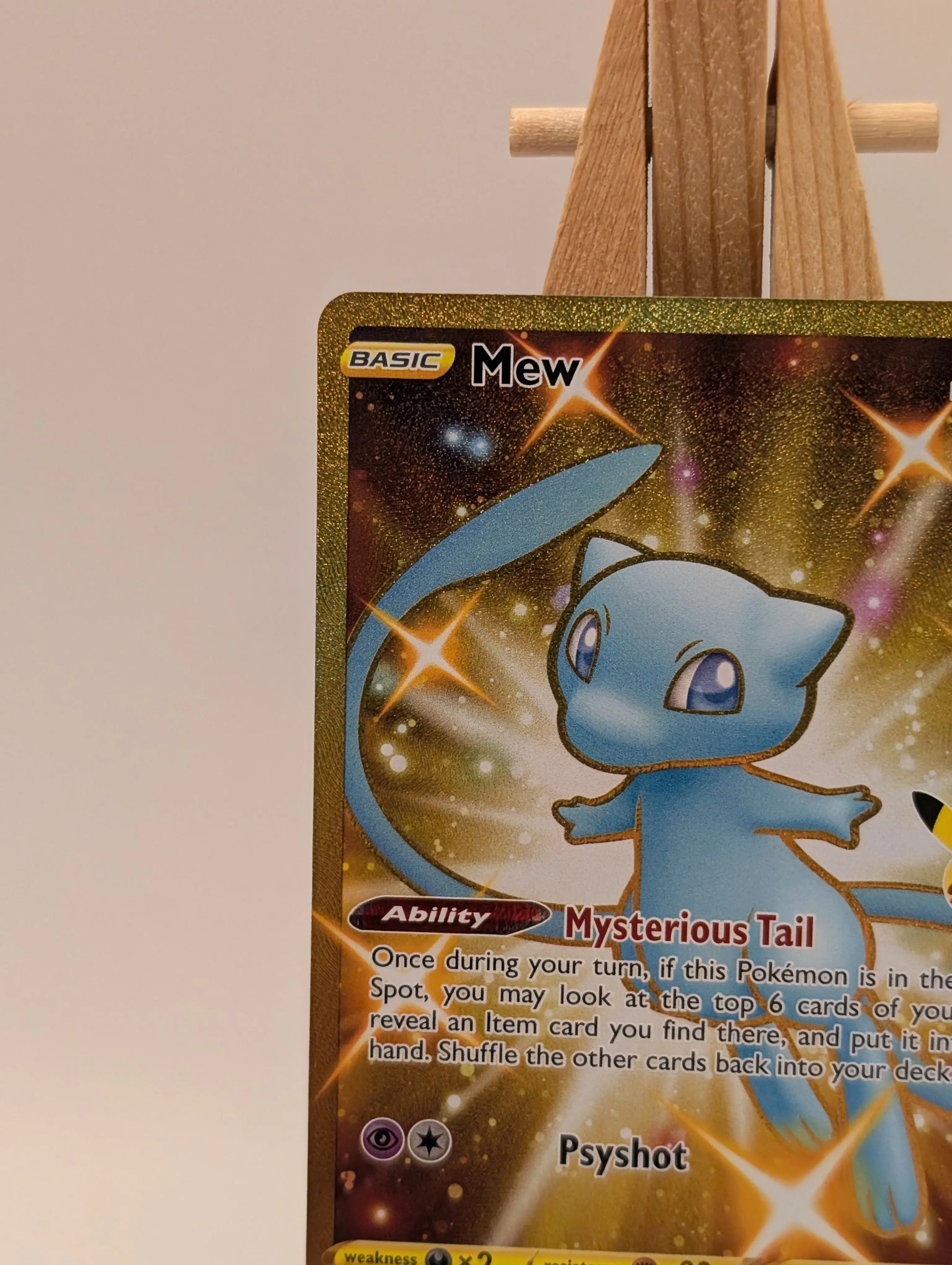 Mew 025/025 - Celebrations Rare Pokemon TCG Holo FRENLY BRICKS - Open 7 Days