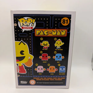 Pac Man Pop 81 - Pac-Man Funko Pop! 2016 - Vaulted FRENLY BRICKS - Open 7 Days
