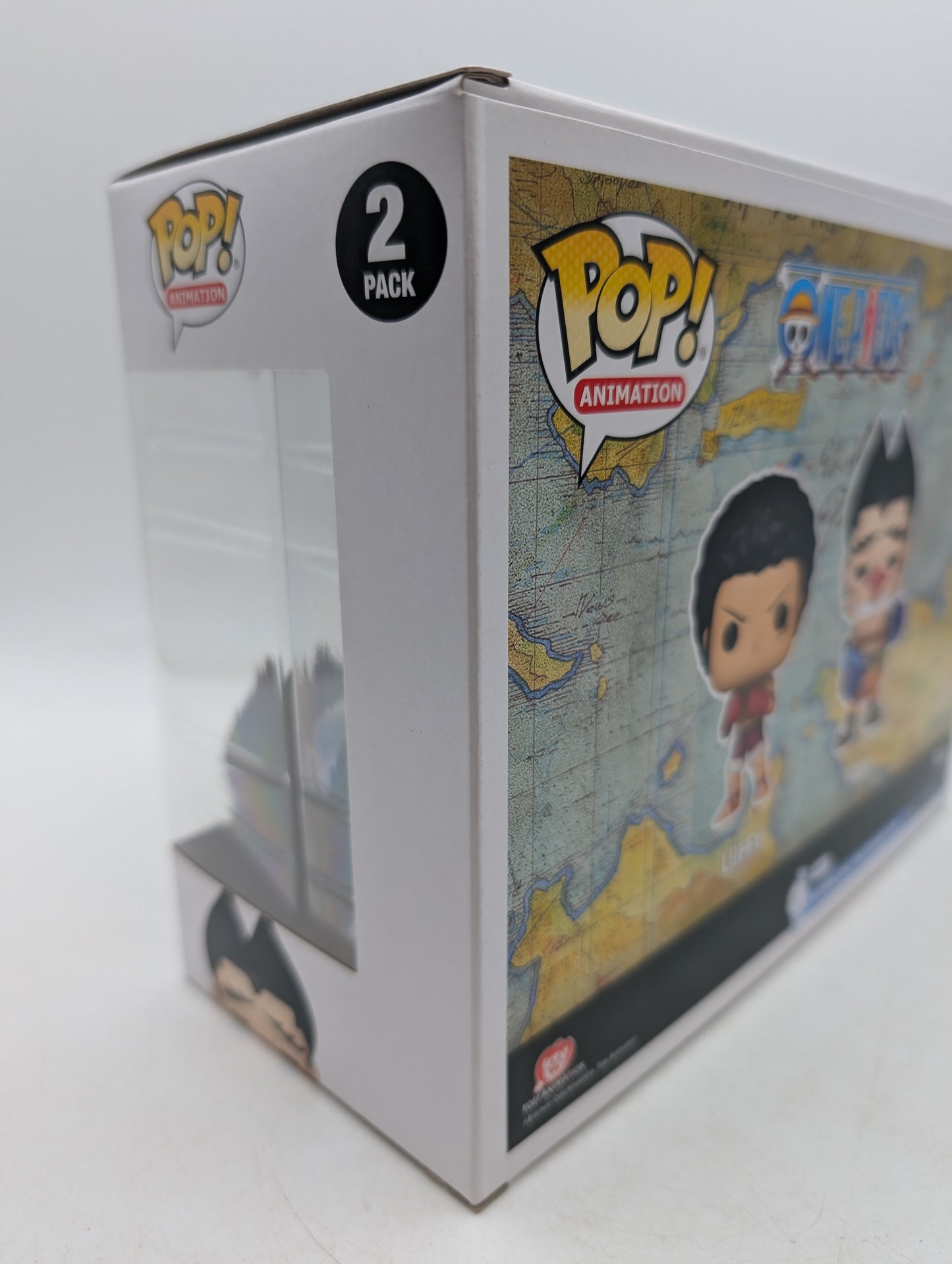 Funko POP! Anime One Piece Luffy & Foxy Figure 2-Pack