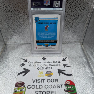 2019-20 Donruss Optic Choice Kendrick Nunn Mojo Rated Rookie RC PSA GEM MINT 10 FRENLY BRICKS - Open 7 Days