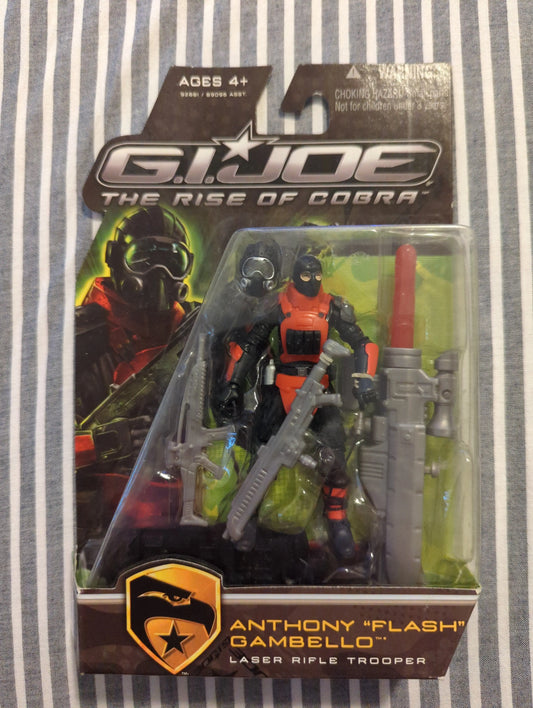 GI Joe Rise of Cobra Anthony "Flash" Gambello (2009) Hasbro Figure FRENLY BRICKS - Open 7 Days