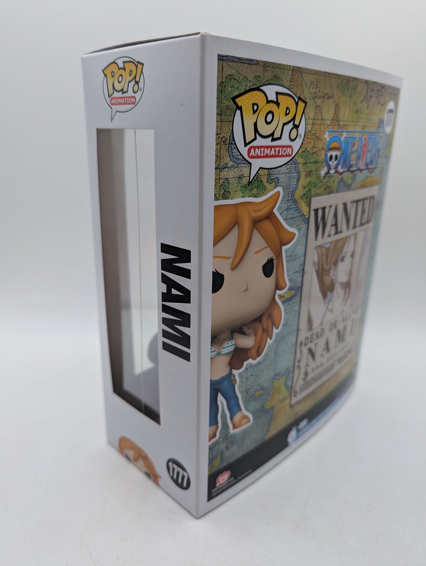 Funko Pop! One Piece Wanted Poster Nami #1777 Funko Special Edition