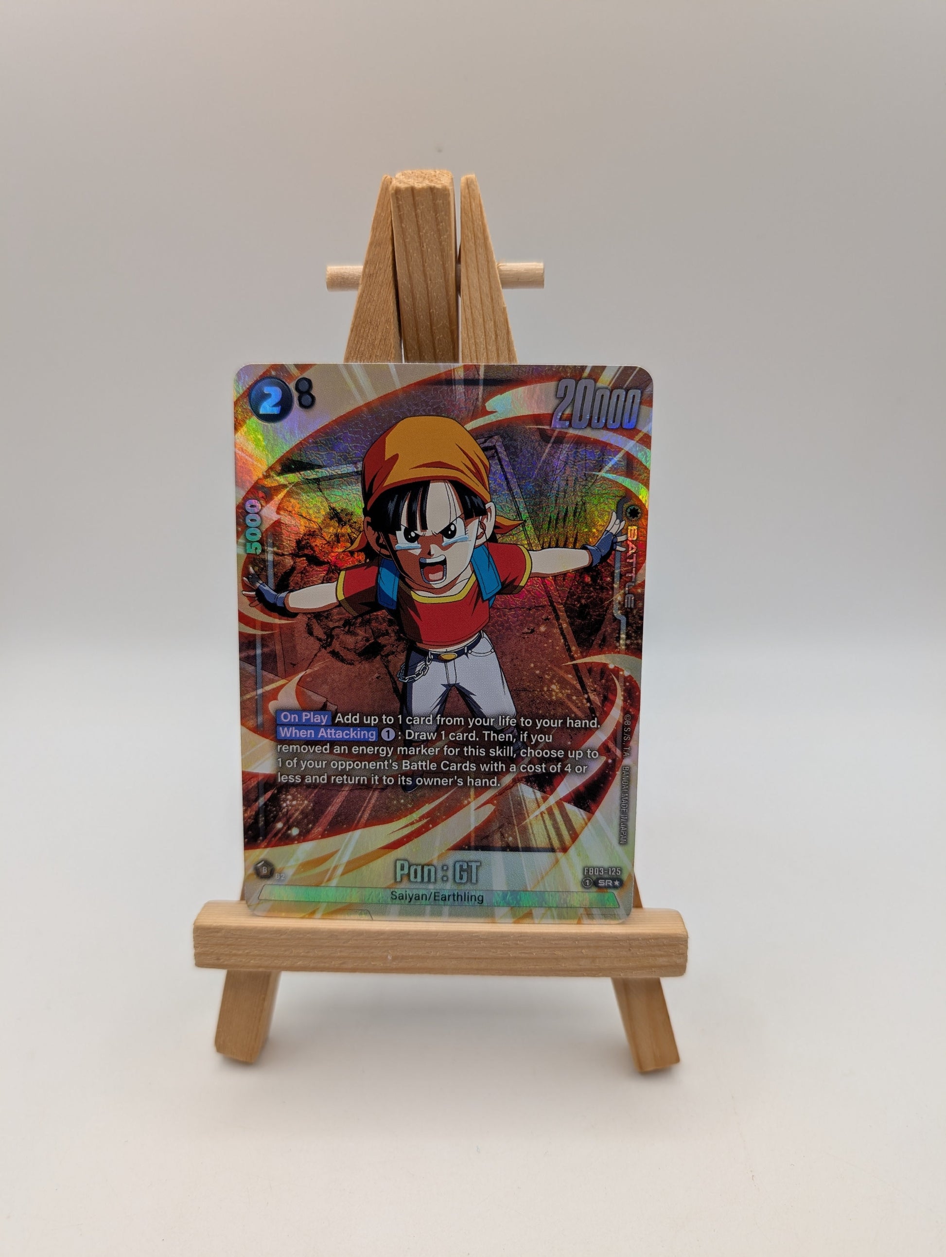 Dragon Ball Fusion World Pan : GT SR Alt Art Raging Roar FB03-125 FRENLY BRICKS - Open 7 Days