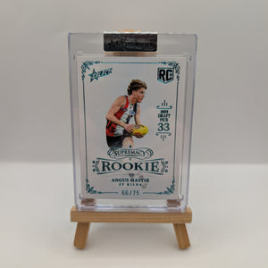 2024 AFL SELECT SUPREMACY ROOKIE ANGUS HASTIE BLUE /75  ST KILDA FRENLY BRICKS - Open 7 Days