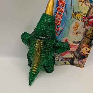 MAX TOY Mini Soft Vinyl Kaiju Warehouse Series Ranosorus GREEN Sparkle FRENLY BRICKS - Open 7 Days