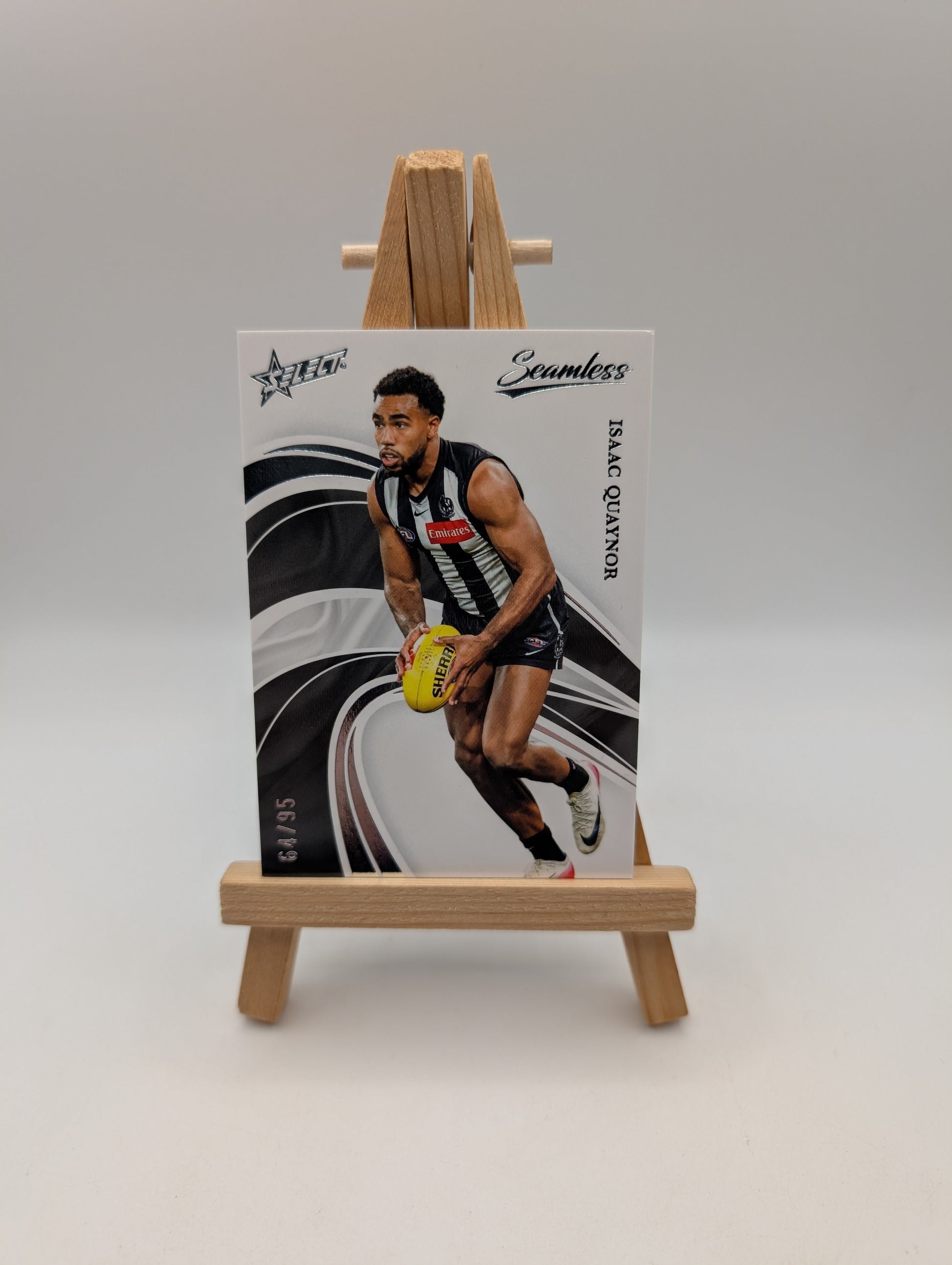 2025 AFL Select Seamless Base ISAAC QUAYNOR /95 Collingwood FRENLY BRICKS - Open 7 Days