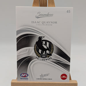 2025 AFL Select Seamless Base ISAAC QUAYNOR /95 Collingwood FRENLY BRICKS - Open 7 Days