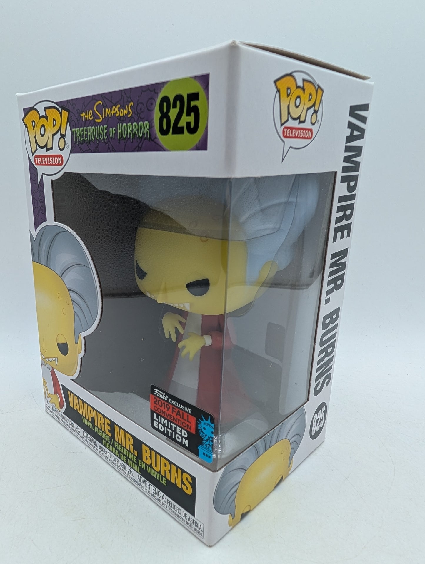 Funko POP! The Simpsons Treehouse of Horror Vampire Mr Burns 2019 Fall Con