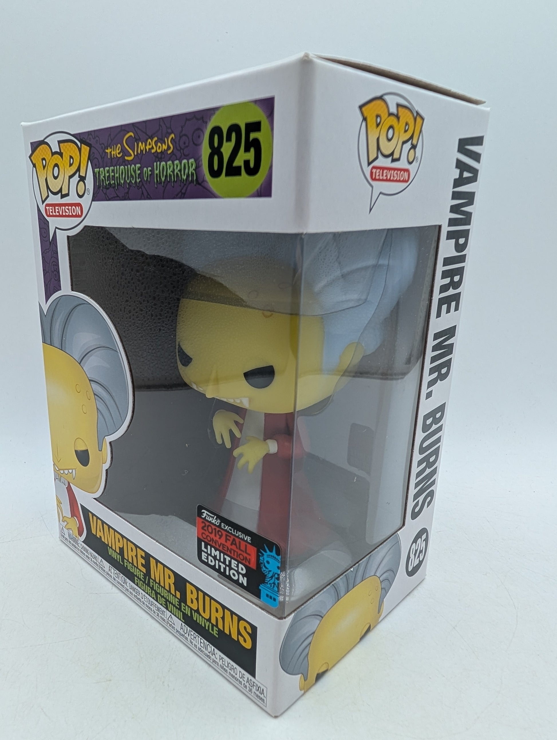 Funko POP! The Simpsons Treehouse of Horror Vampire Mr Burns 2019 Fall Con image 2