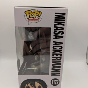 Funko POP! Attack on Titan -  Mikasa Ackermann #1172 FRENLY BRICKS - Open 7 Days
