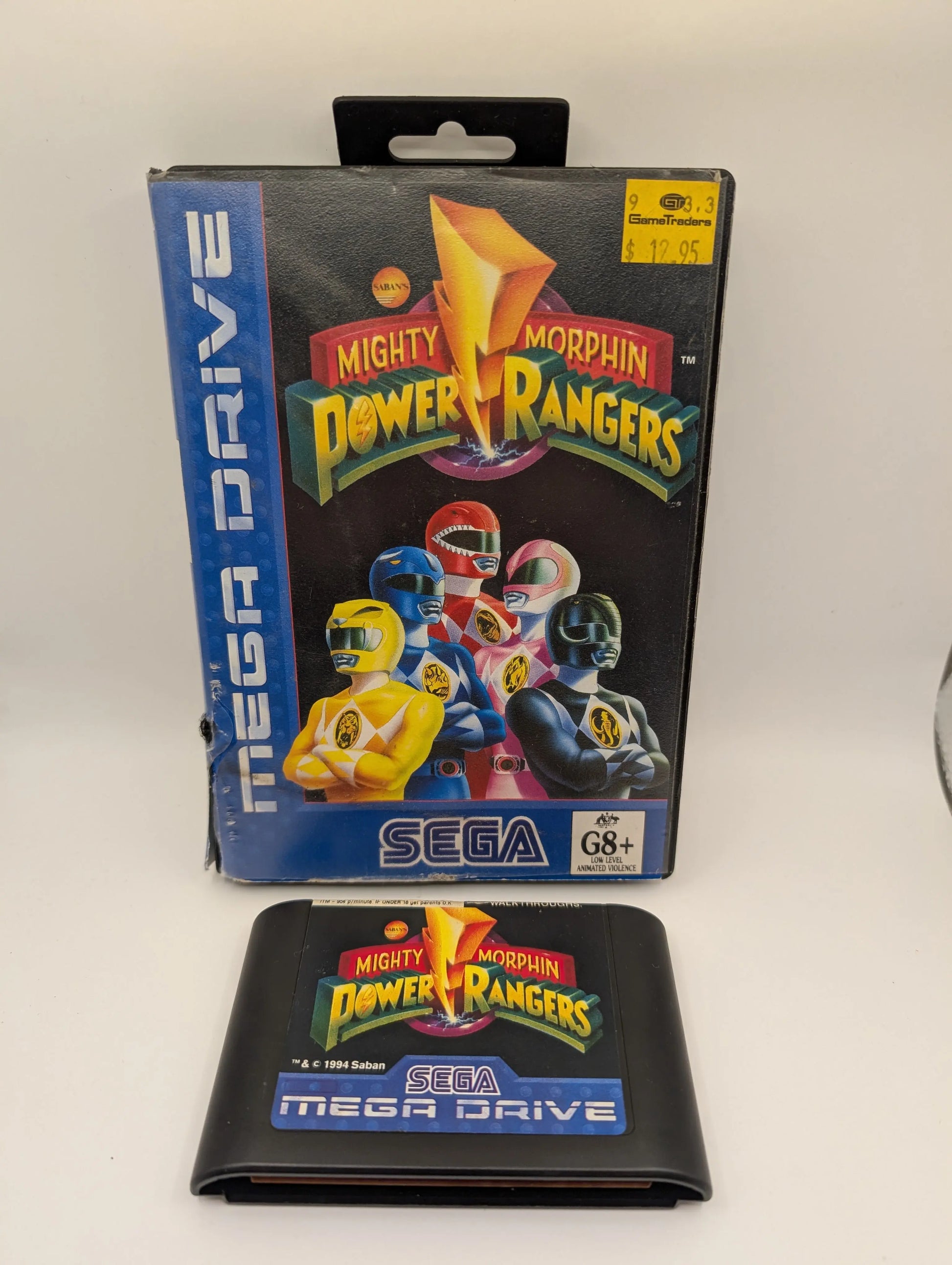 Mighty Morphin Power Rangers (Sega CD Video Game, 1995) FRENLY BRICKS - Open 7 Days