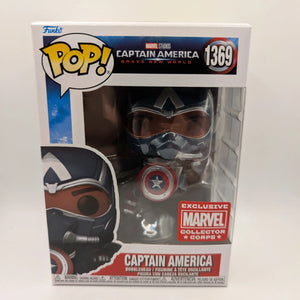 Funko Pop! Captain America Brave New World #1369 MCC Marvel Collector Corps FRENLY BRICKS - Open 7 Days