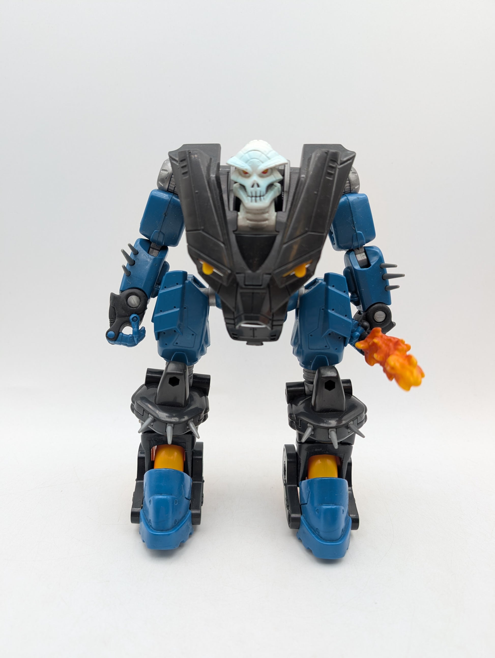 Action Figure Marvel 8.5" Megamorphs Ghost Rider Toy 2005 Incomplete image 1