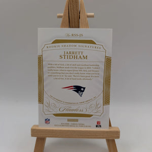 2019 Flawless Jarrett Stidham RC Shadow Signatures Gold ON CARD Auto /25 RSS-JS FRENLY BRICKS - Open 7 Days