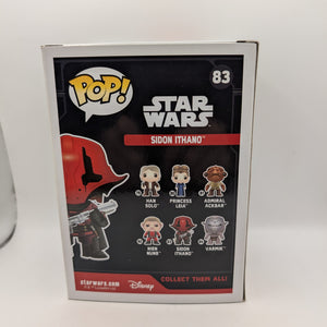 Star Wars Sidon Ithano #83 - Funko Pop Vinyl FRENLY BRICKS - Open 7 Days
