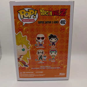 Funko Pop Vinyl Dragon Ball Z 492 MIB Super Saiyan 3 Goku FRENLY BRICKS - Open 7 Days
