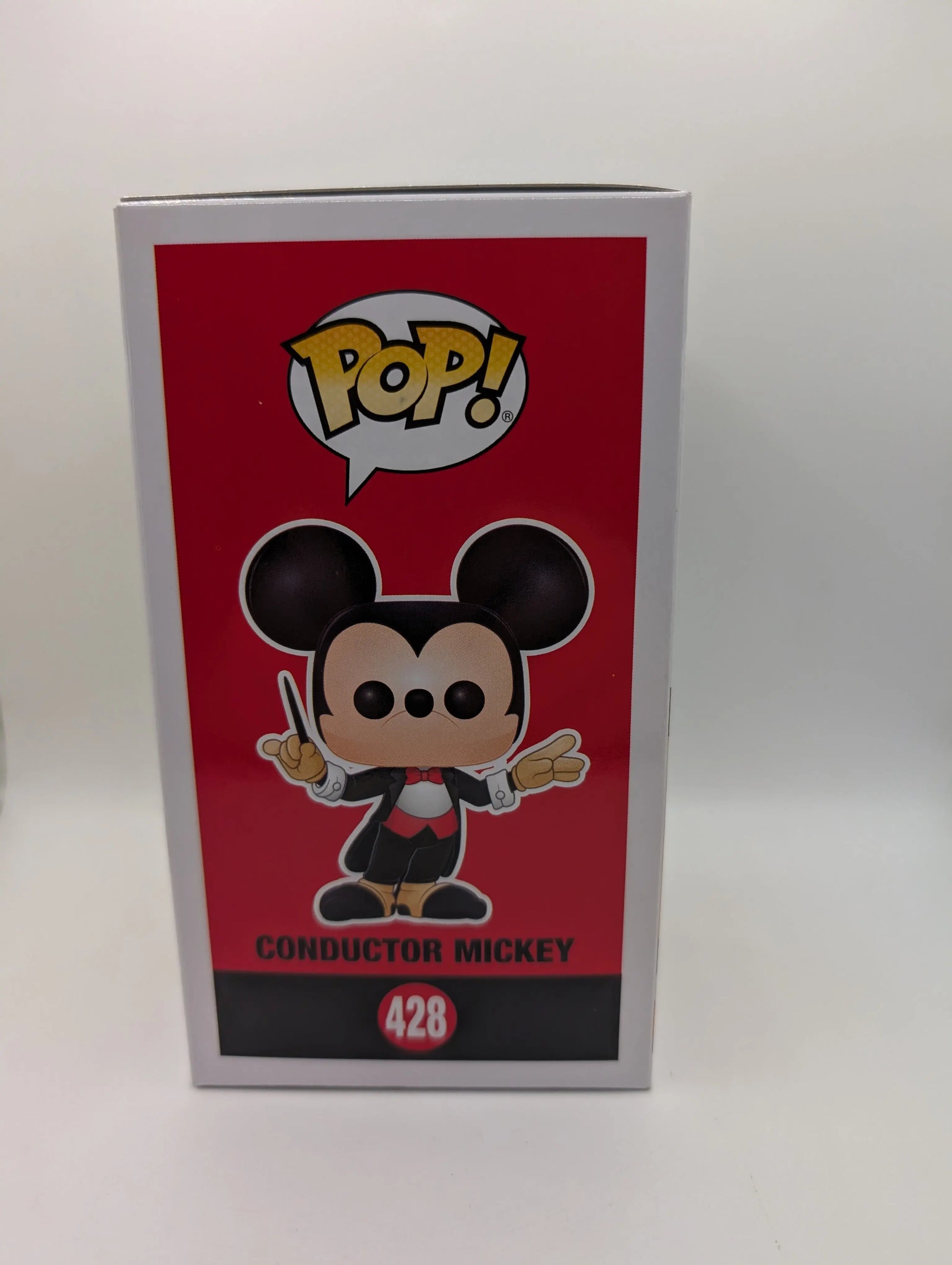 Mickey Mouse - Conductor Mickey FUNKO Pop! Vinyl Figure #428 FRENLY BRICKS - Open 7 Days