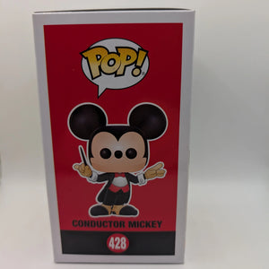 Mickey Mouse - Conductor Mickey FUNKO Pop! Vinyl Figure #428 FRENLY BRICKS - Open 7 Days