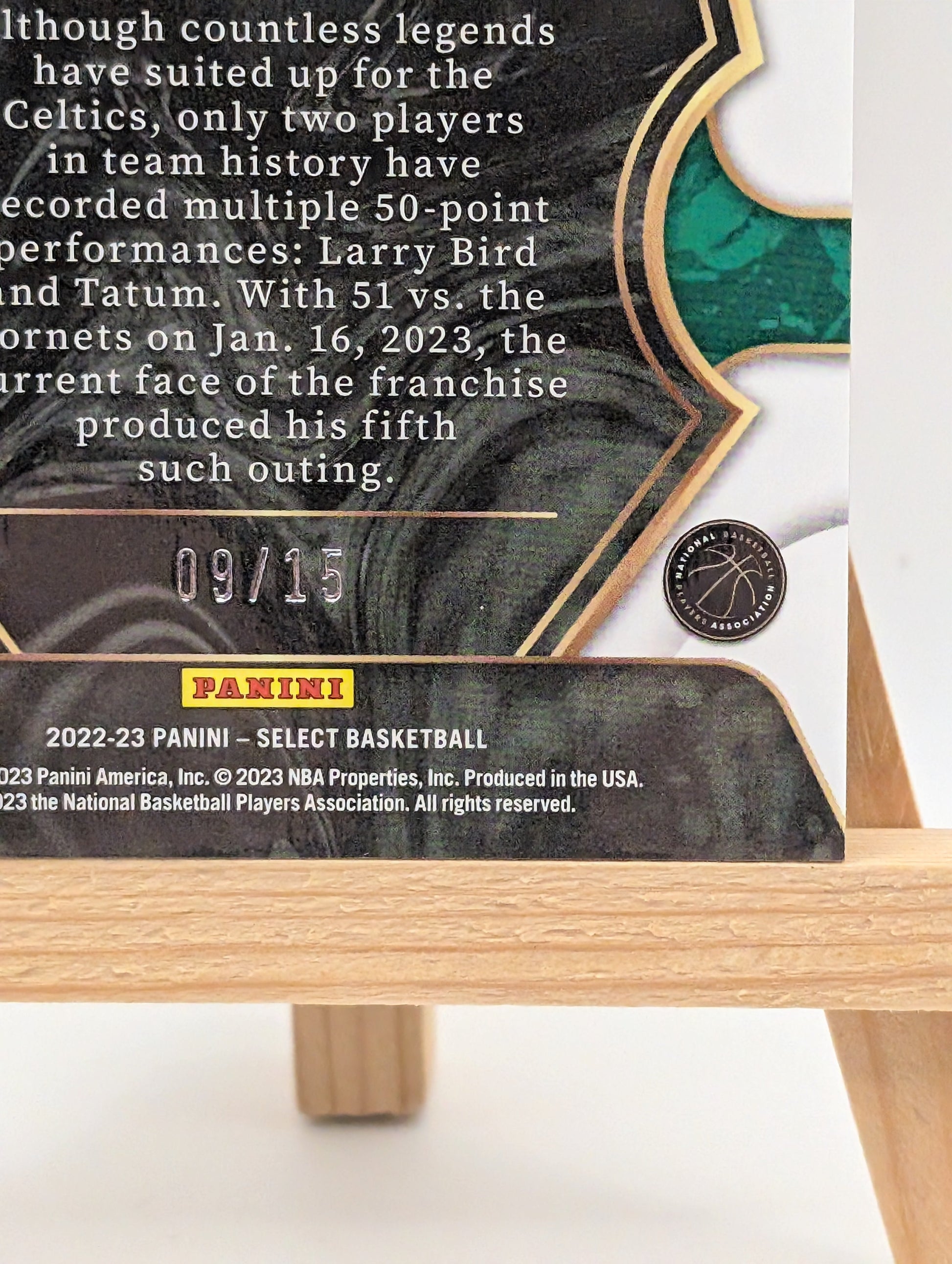 2022-23 Panini Select Basketball Premier #155 Jayson Tatum Boston Celtics Orange /15 FRENLY BRICKS - Open 7 Days
