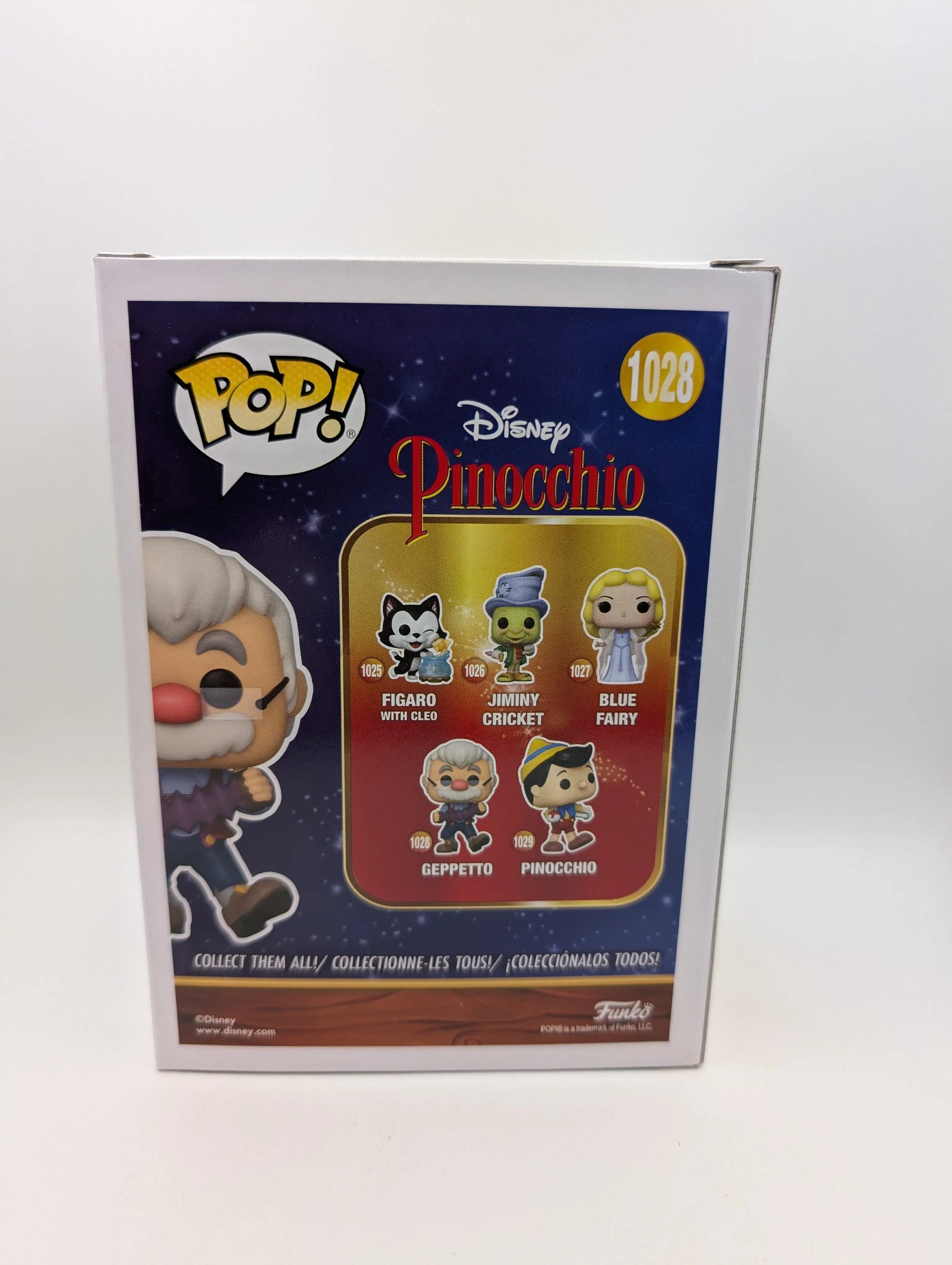 Funko Pop! Vinyl: Disney - Geppetto #1028 FRENLY BRICKS - Open 7 Days