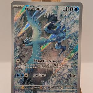 Pokemon Journey Together - Articuno AR 161/159 NM FRENLY BRICKS - Open 7 Days