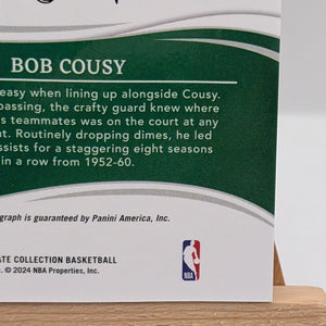 2023-24 Panini Immaculate Bob Cousy Heralded Signatures Auto #/35 Celtics FRENLY BRICKS - Open 7 Days