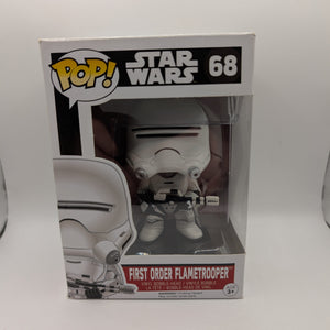 Funko Pop! Star Wars -First Order Flametrooper #68 FRENLY BRICKS - Open 7 Days