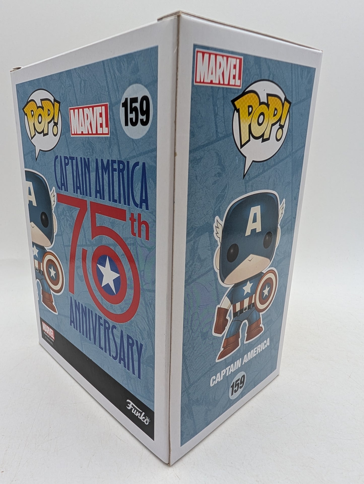 Funko POP! Marvel Captain America 75th Anniversary #159