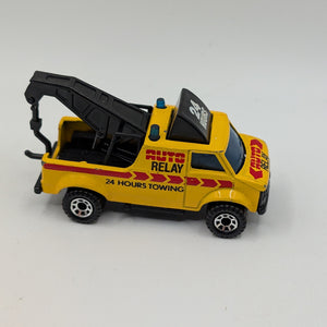 LESNEY MATCHBOX NO. 21 CHEVROLET TOW TRUCK FRENLY BRICKS - Open 7 Days