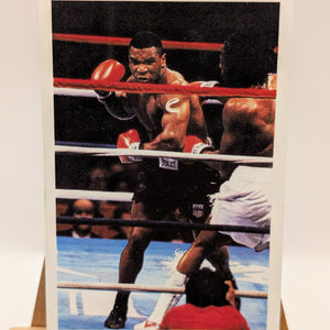 1987 A Question Of Sport UK Mike Tyson Rookie Card Boxing RC The Hangover Movie FRENLY BRICKS - Open 7 Days
