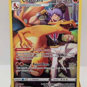 Charizard TG03/TG30 Pokemon Sword & Shield Lost Origin LP FRENLY BRICKS - Open 7 Days
