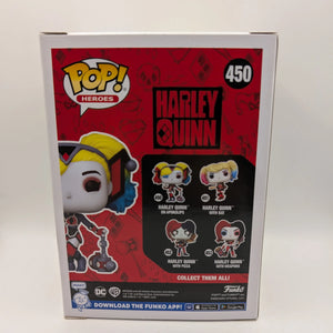 DC Comics - Harley Quinn on Apokolips Pop! Vinyl Figure #450 FRENLY BRICKS - Open 7 Days