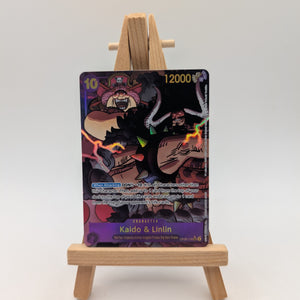Kaido & Linlin (SEC) OP08-119 (Alt Art) Two Legends (ENGLISH) FRENLY BRICKS - Open 7 Days