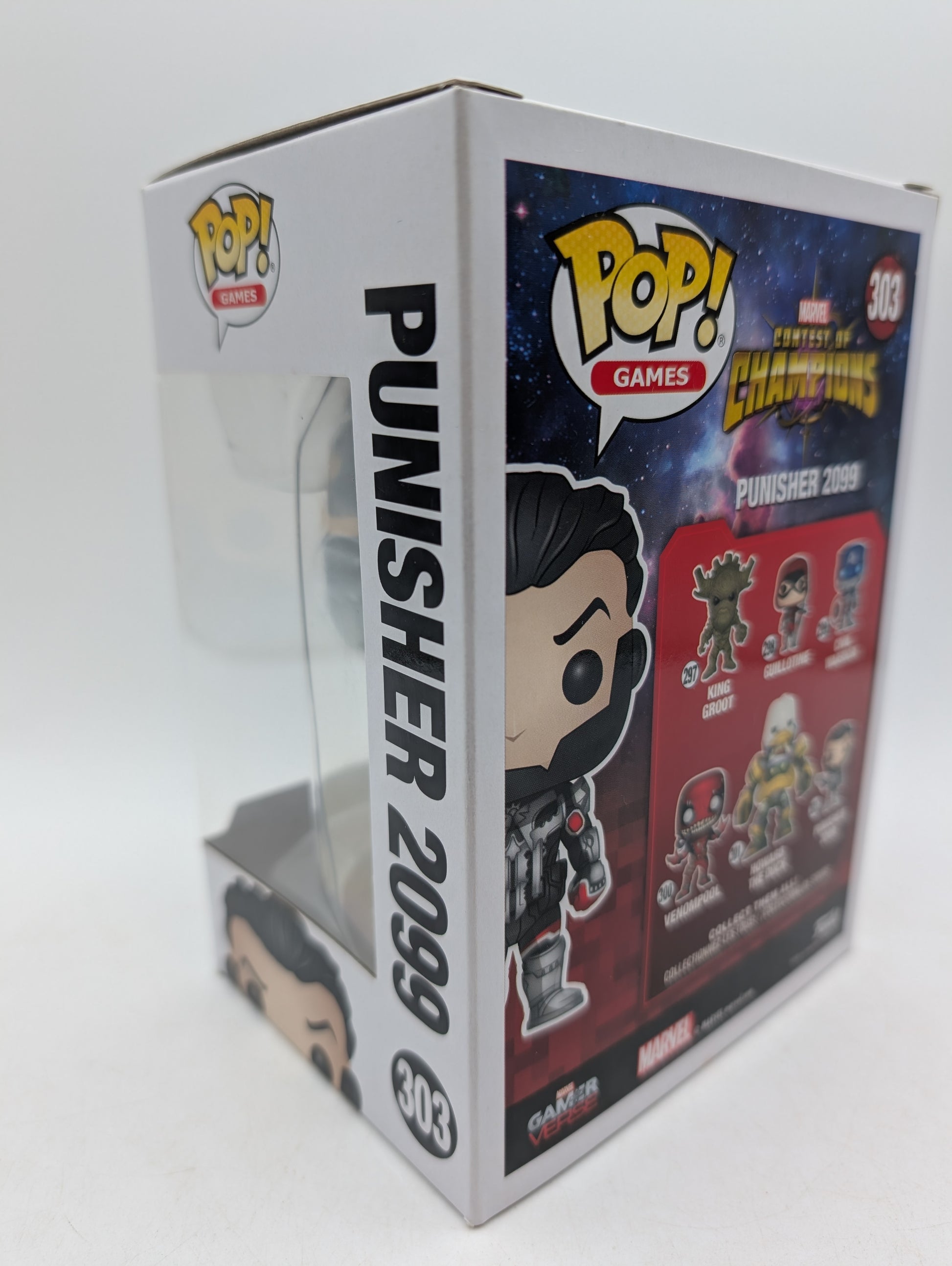 Funko POP! Marvel Contest of Champions Punisher 2099 #303 image 4