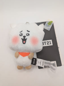 BT21 RJ Today's Feeling Excited Plush Keychain - Official LINE Friends