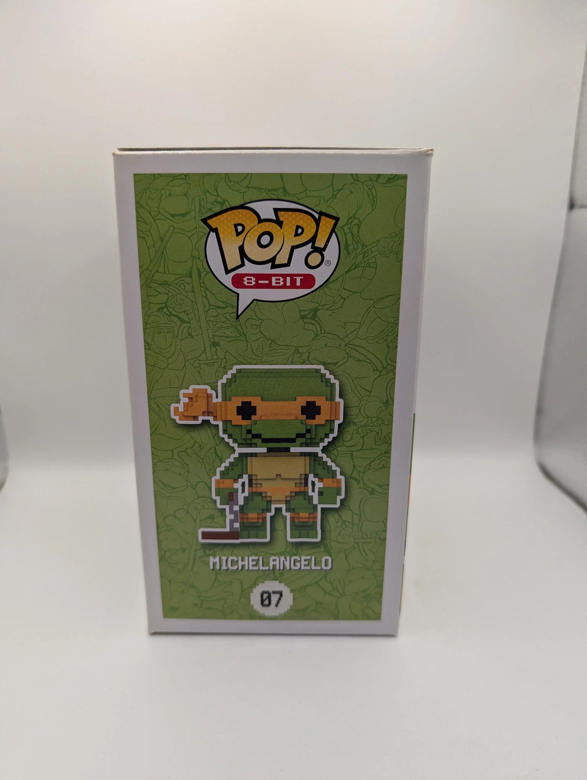 8-Bit Funko Pop - Michelangelo - Teenage Mutant Ninja Turtles - No. 07 - FRENLY BRICKS - Open 7 Days