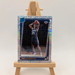 2021-22 TREY MURPHY III AUTO PANINI DONRUSS MAZE RATED ROOKIE RC #228 AUTOGRAPHS FRENLY BRICKS - Open 7 Days