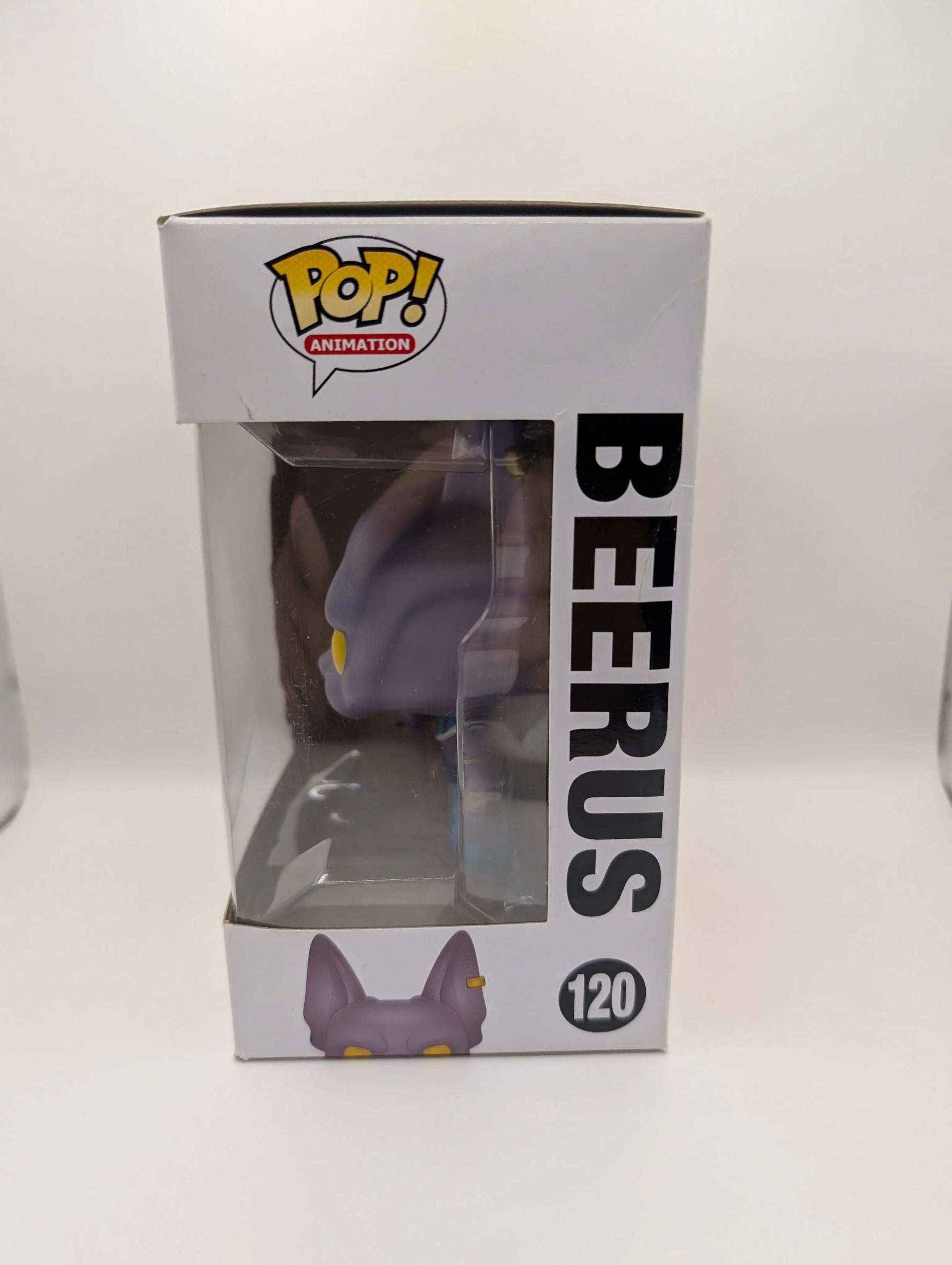Funko Pop Vinyl Dragon Ball Z 120 Beerus 2016 FRENLY BRICKS - Open 7 Days